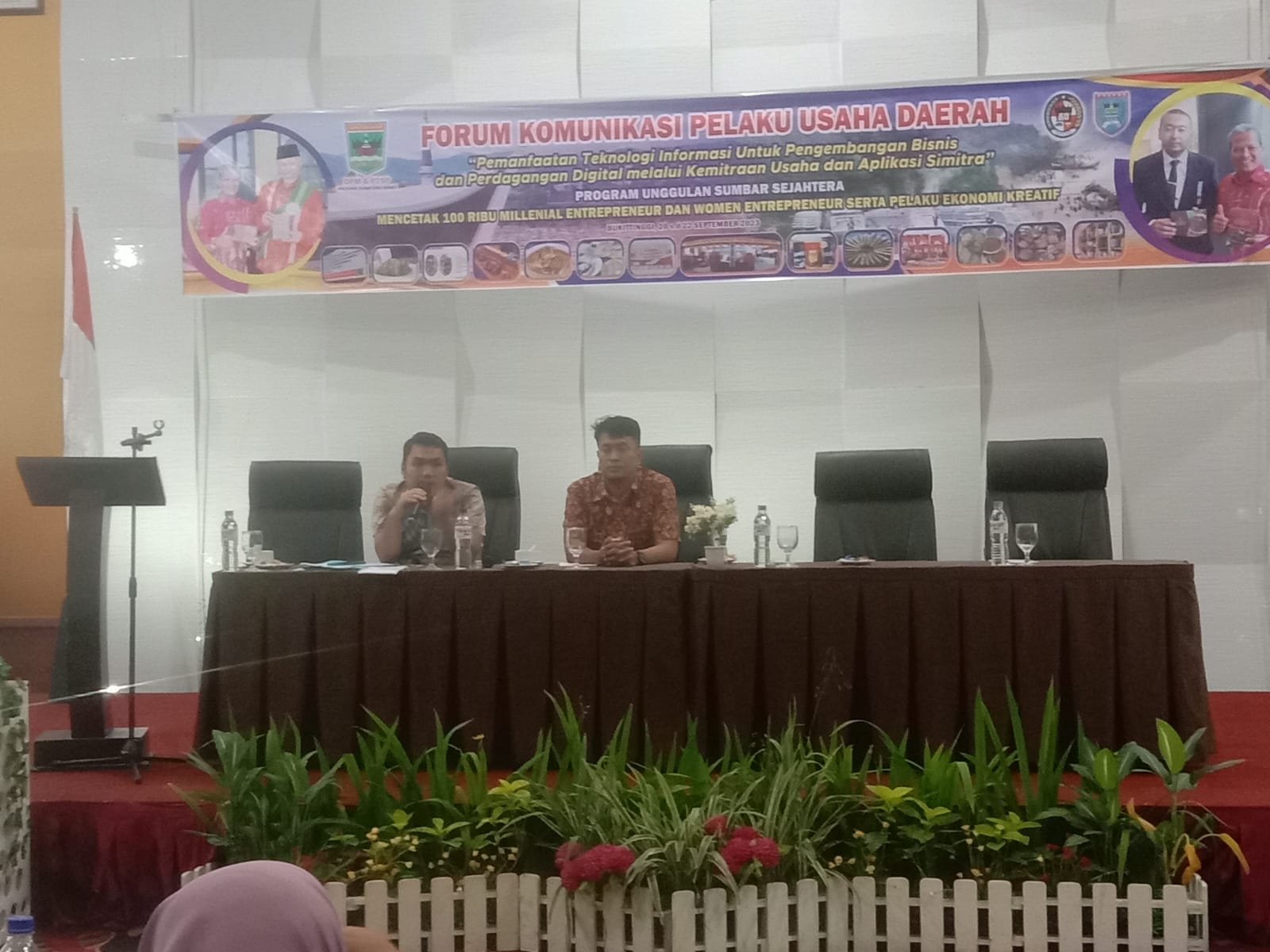 DPMPTSP Provinsi Sumatera Barat Mencetak 100.000 (seratus ribu) Entrepreneur dan Women Entrepreneur