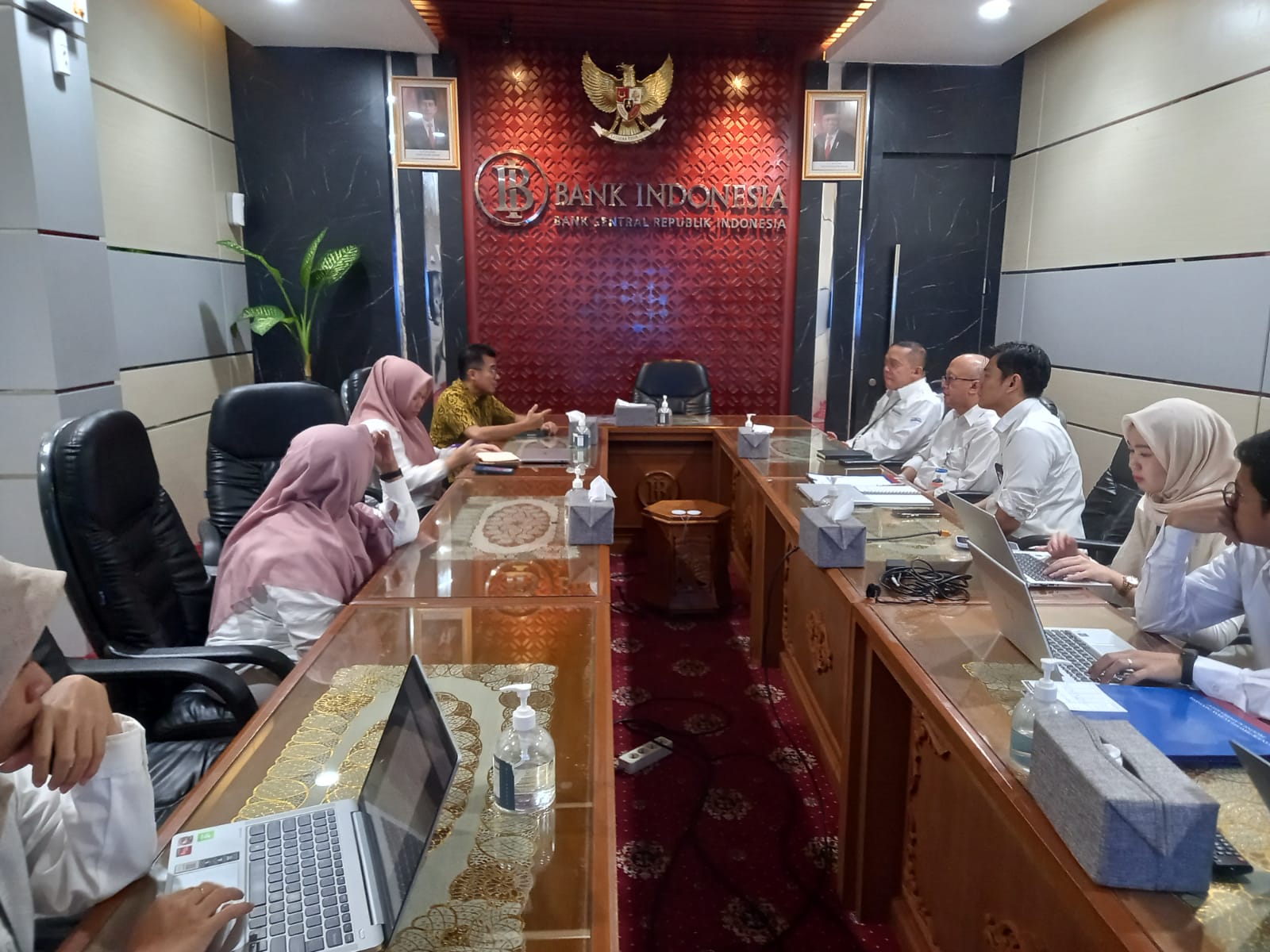 Adib Alfikri : DPMPTSP Bicarakan Persiapan WISF Dengan Kepala Kantor Perwakilan (Pwk) Bank Indonesia Sumbar