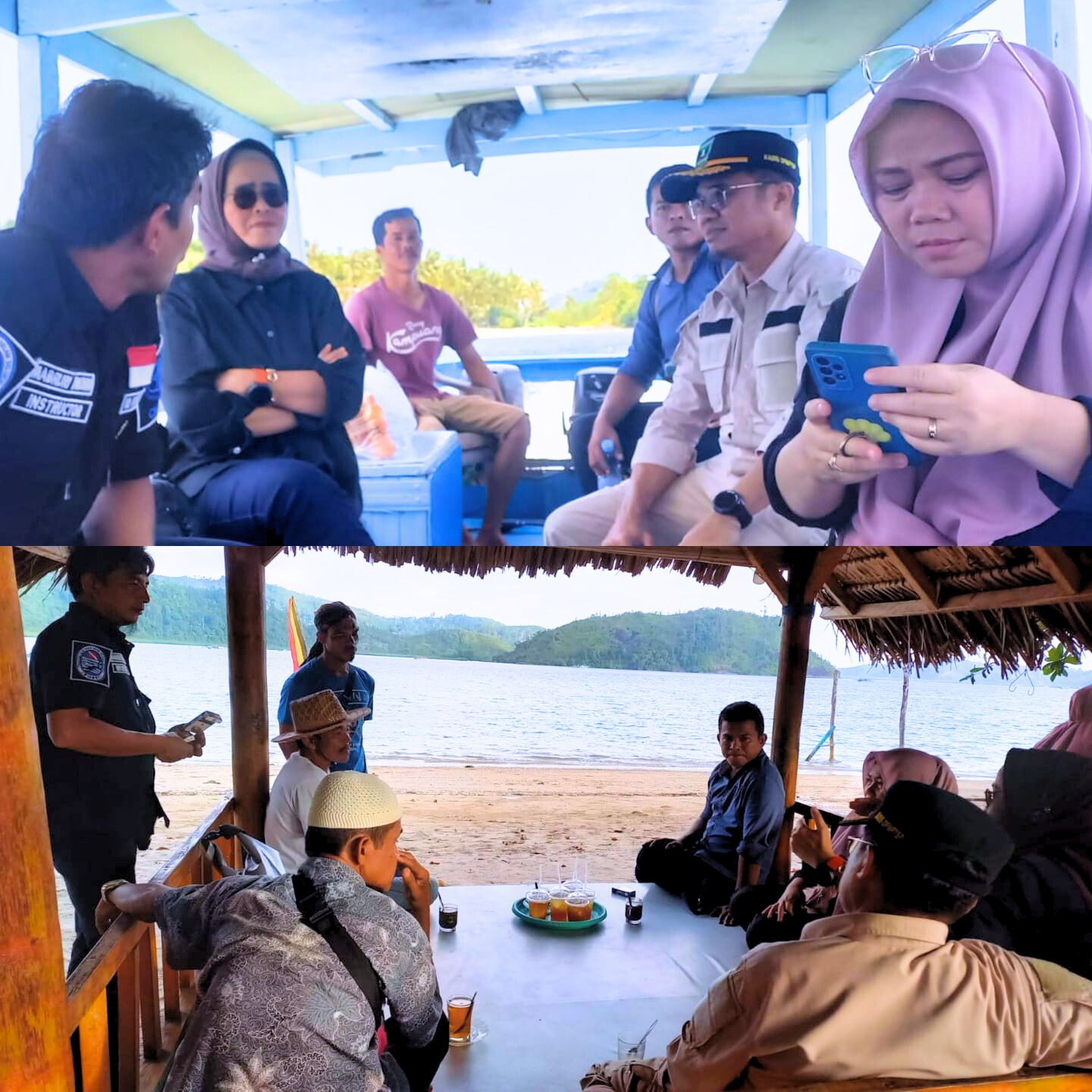 Kadis DPMPTSP Prov. Sumbar Mengunjungi Pulau-pulau di Kawasan Kota Padang dan Pesisir Selatan