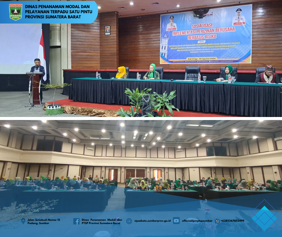 UMKM Sumbar: Pilar Ekonomi Lokal dalam Sosialisasi Perizinan Berbasis Risiko di Bukittinggi