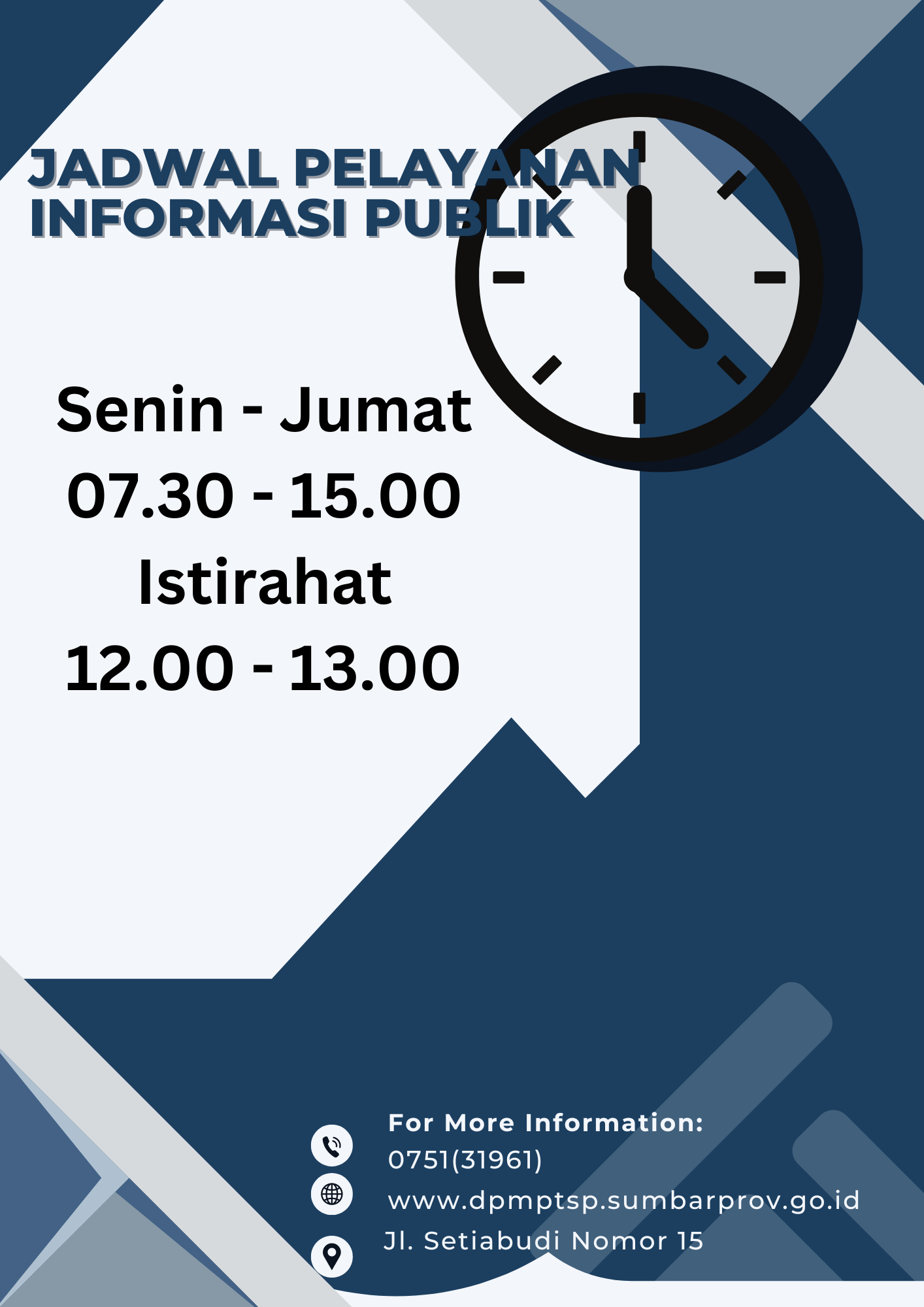 Jadwal Layanan Informasi Publik